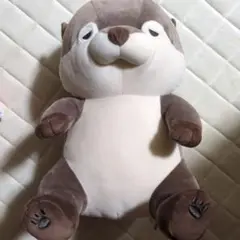 りぶはあと ねむねむアニマルズ 座り抱きまくらM カワウソ