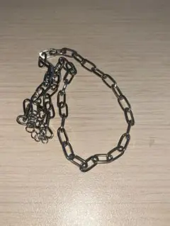 シルバーリンクチェーンネックレス
