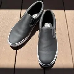 【ほぼ未使用】VANS SLIP ON PU スリッポンPU V98CF WR