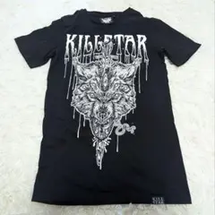 KILLSTAR ロング丈Tシャツ 魔獣 ドクロ Sサイズ