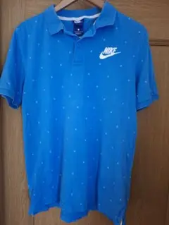 Nike ポロシャツ L 青