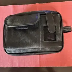 黒 合成皮革 バッグ
