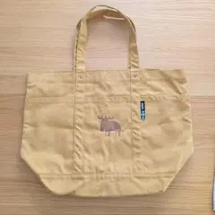 LLサイズ★moz 帆布 トートバッグ イエロー