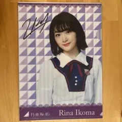乃木坂46 生駒里奈 クリアファイル
