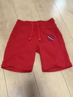 TOMMY HILFIGER 半ズボン 110 レッド　ハーフパンツ　トミー