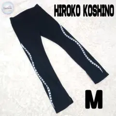 ヒロココシノ スパッツ レギンス 美ライン ヨガ スポーツ UV対策 黒 M
