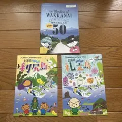 北海道 稚内/利尻島/礼文島　観光案内誌3冊セット