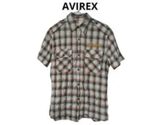 アヴィレックス　AVIREX　半袖シャツ　Lサイズ