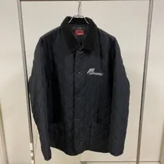 【古着】AEZ ブラック キルティングジャケット