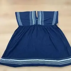ニコアンド ペイズリー柄トップス