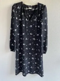 アニエスベー　小鳥　ワンピース