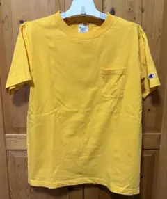 Champion チャンピオン 半袖Tシャツ イエロー Mサイズ 正規品 美品