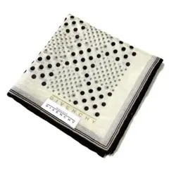 GIVENCHY ジバンシィ　メンズ　ハンカチ　ドット　水玉　日本製
