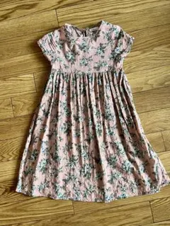 キッズ　花柄　ワンピース　100