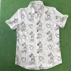 ディズニー ミッキー シャツ 半袖 Lサイズ ユニセックス