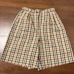 DAKS チェック柄 キュロット Mサイズ