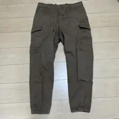 UNIQLO カーゴジョガーパンツ アンクル テーパードシルエット　L