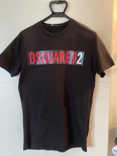 DSQUARED2 黒 Tシャツ ロゴ