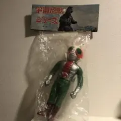 コジ激レア 仮面ライダー　無版権 パチソフビ　ライダーマン Yahoo!オークション - [美品]無版権 ライダーマン パチ ソフビ