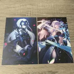 fgo fate 最終再臨画集　ポストカード　特典