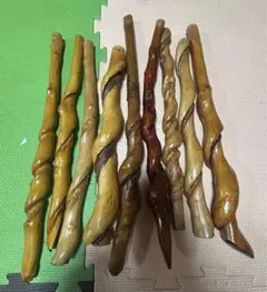 変木ねじれた形状 9本セット