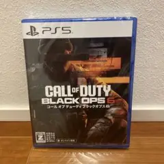 新品未開封　PS5 Call of Duty: Black Ops 6