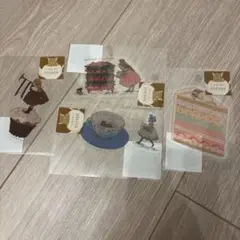くらはしれい　ステッカーセット4枚おまとめ