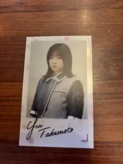 櫻坂46 武元唯衣　クリアステッカー
