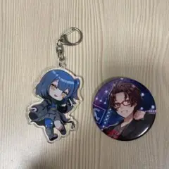 東京騒音　とのま、しみしみ　アクリルキーホルダー　缶バッチ