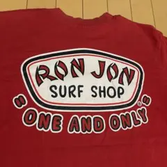RON JON レッド Tシャツ ポケット付き　Tシャツ