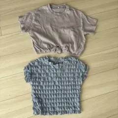 140cm GU Tシャツ　2点セット