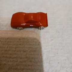 オレンジ色のスポーツカー ミニカー
