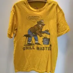 古着　GAP ギャップ　tシャツ スモーキーベア　熊　イエロー　ヴィンテージ