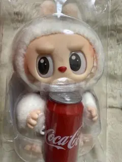 【公式】LABUBU コカコーラシリーズ　ぬいぐるみキーホルダー
