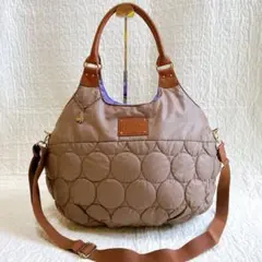 極美品✨ プレイヤーズ 自由が丘 2WAY トートバッグ キルティング
