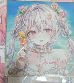 ももこ　色紙　オリジナル　美少女