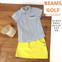 beams golf 半袖ストレッチトップス