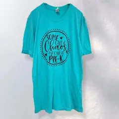 CANVAS Tシャツ 半袖 英字プリント オーバーサイズ ラフ M《k932