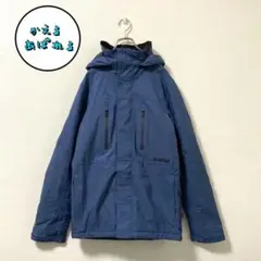 BURTON バートン スキーウエア スノージャケット ワンポイントロゴ 青