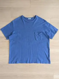 maillot マイヨ　kation ポケットTシャツ　size2 ブルー