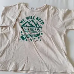 ベージュ Tシャツ 160cm