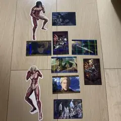 一番くじ　進撃の巨人　ホログラムステッカー