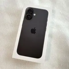 新品未開封 iPhone 16 128GB Black アップルストア版