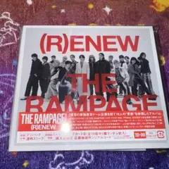 THE RAMPAGE 「(R)ENEW」 renew アルバム