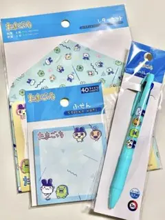 たまごっち ダイソー DAISO ボールペン 付箋、レターセット 3点セット