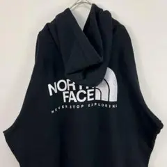 USA古着 ノースフェイス the north face パーカー 黒