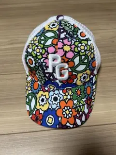 PEARLY GATES 花柄キャップ
