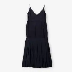 【美品】DRIES VAN NOTEN　ロング ワンピース　プリーツ加工　キャミ
