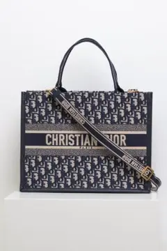 Christian Dior ショルダーバッグ ネイビー