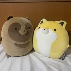 2025年最新】タヌキとキツネ もっちぃもっちぃ ぬいぐるみ